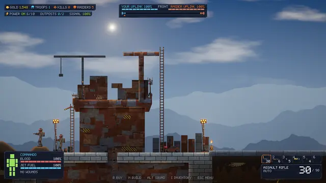 A Raider base from outside